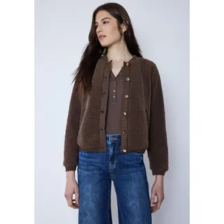 street one studio Teddy-Blouson java brown 44 - 44