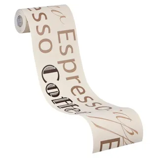 A.S. Création Bordüre 13 cm x 5 m 266231 beige/braun/weiß
