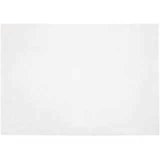 vidaXL Olite Fellteppich 160 x 230 cm Weiß