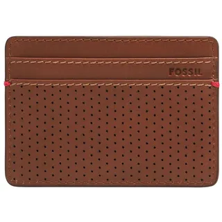 Fossil Rennsport Kartenetui Herren Portemonnaie braun