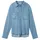 1041221 Denim Look Bluse Clean Mid Stone Blue Denim 40