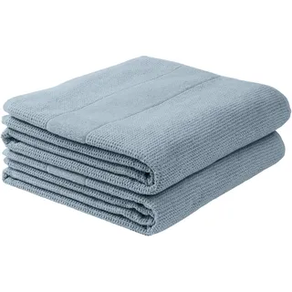 SCHIESSER Turin Handtuchset 2-tlg. blau