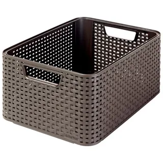 Curver Aufbewahrungsbox Style M 39 x 29 x 17 cm 1-tlg. braun