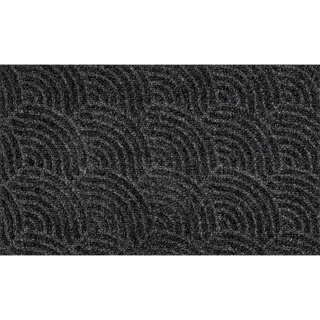 WASH + DRY Fußmatte 45 x 75 cm DUNE Waves Dark grey
