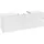 Waschbeckenunterschrank 160 x 55 cm Glossy White