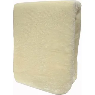 one-home Spannbettlaken Fleece 140 x 200 - 160 x 200 cm Beige
