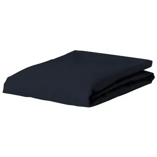 Essenza Spannbettlaken Satin 90 x 200 cm blau