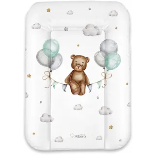 Wickelauflage 50 x 70 cm abwachbar Baby Wickelmatte Kommode Weiche Wickeltischauflage Folie PVC ÖKO-TEХ-zertifiziert (Träumer)