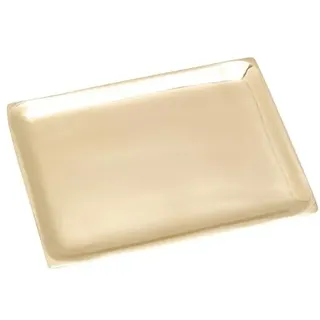 Teller rechteckig 10x7 cm matt