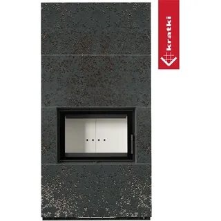Kratki Floki Box 8 kW Quarzsinter Oxide Nero