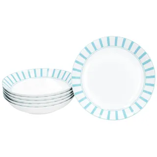 Mambocat Suppenteller Split türkis 450 ml 6er Set