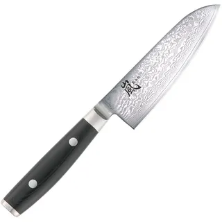 Yaxell Ran 69 Santokumesser 12,5cm Micarta - 69 Lagen Damastmesser