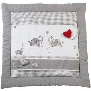 roba Spiel- und Krabbeldecke Jumbo Twins grau