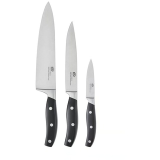 BSF Messer-Set BSF Daytona Messerset,Kochmesser Küchenmesser 3-tlg Schwarz (3-tlg)