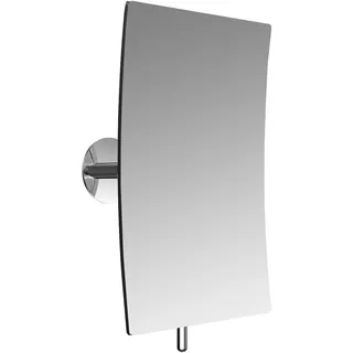 Frasco Klebespiegel randlos, eckig 13,2 x 21,2 cm, 3- fach Vergrößerung 8379 011 00, Kosmetikspiegel, chrom