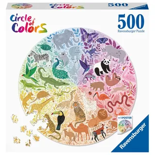 Ravensburger Circle of Colors - Animals 500 Teile