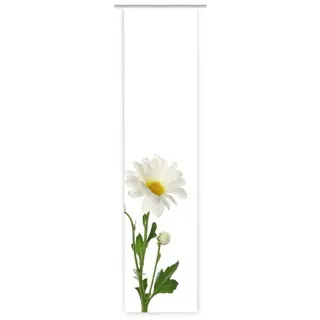 gardinen-for-life Schiebegardine Margarete links - Flächenvorhang HxB 260x60 cm - B-line weiß