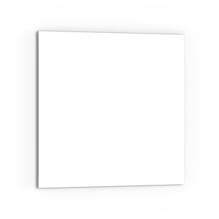 DEQORI Küchenrückwand Glas | Unifarben - Weiß | 60x60 cm | Bad- oder Herd-Rückwand | Herdblende Spritzschutz für Küche & Badezimmer | Moderne Deko für Fliesenspiegel