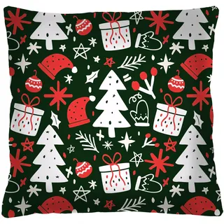 Kissen – Weihnachtsbäume – 40 X 40 Cm