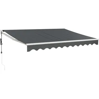 vidaXL Markise 3 x 2,5 m anthrazit