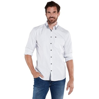 Engbers Langarmhemd Langarm-Hemd gestreift weiß
