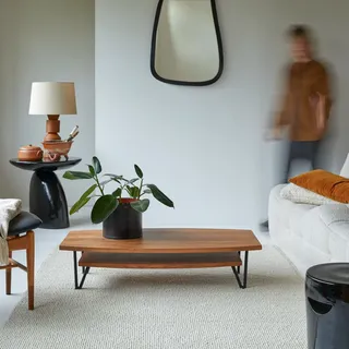 Couchtisch aus Akazienholz Bonnie 110x60