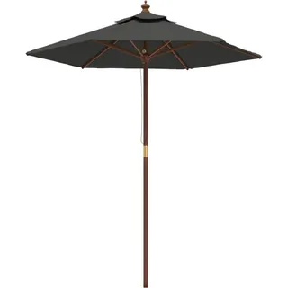 vidaXL Sonnenschirm 196 x 196 cm Anthrazit