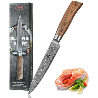 Wakoli EDIB Pro Damast Fleischmesser 17 cm