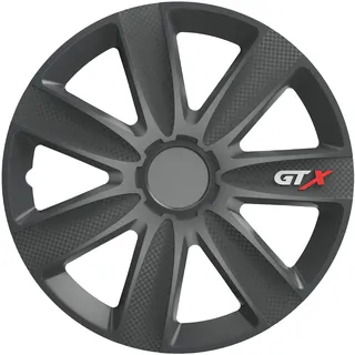 Zentimex SET Z480686 Radkappen Satz (4Stück) + Handschuhe 17 Zoll GTX carbon grau
