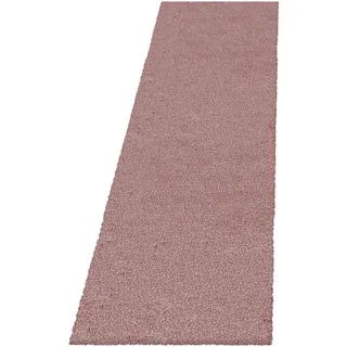 KADIMA DESIGN SALZACH Hochflorteppich 80 x 250 cm Rosa