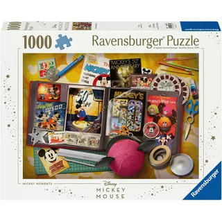 Ravensburger Erwachsenenpuzzle 1000 Teile - Disney Micky Maus - 1970 Mickey Moments