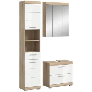 xonox.home Badezimmer-Set Lambada 3-tlg. Eiche
