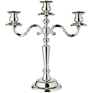 Edzard Kerzenleuchter Regina, 3-flammig, Höhe 36 cm, edel versilbert, anlaufgeschützt
