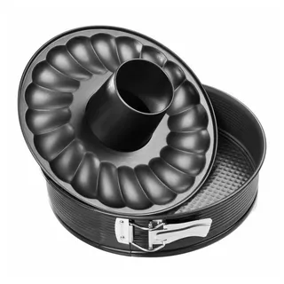Zenker Springform mit Flach- und Rohrboden 18 cm
