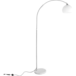 CCLIFE Bogenlampe 145-220cm Weiß