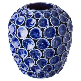 BUTLERS Vase ENCHANTED FOREST - Blau