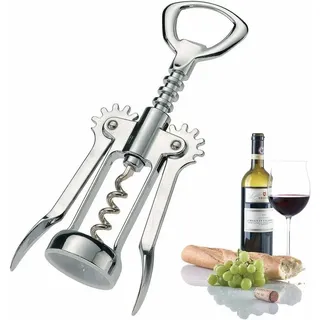 Westmark Korkenzieher Hebelkorkenzieher verchromt 17,3 cm Silber
