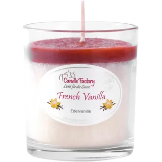 Candle Factory Party Light Duftkerze im Glas Duft: French Vanilla