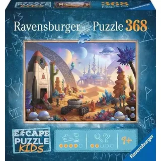 Ravensburger Puzzle RAVENSBURGER Nikov EXIT Puzzle Kinder Cosmick Storm, Puzzleteile