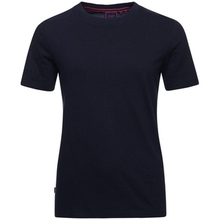 Superdry Damen T-Shirt - VINTAGE LOGO EMB TEE, Rundhals, einfarbig Dunkelblau XS