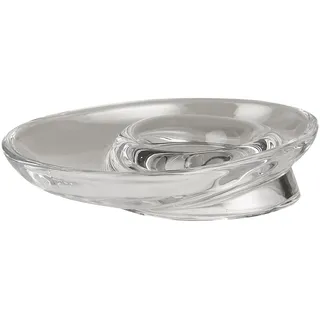 Ib Laursen Eierbecher Ib Laursen - Eierbecher mit seitlichem Teller Eierhalter Glas 8726-00 weiß