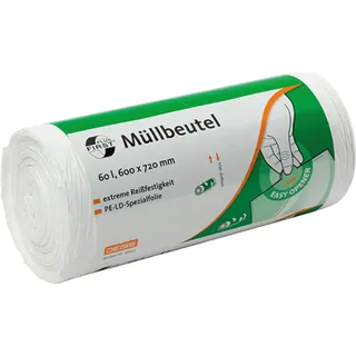 Deiss FIRST PLUS® 60,0 l transparent 12 μm, 50 St.