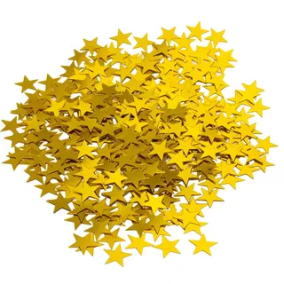Oblique Unique® Stern Konfetti Geburtstag Jubiläum Hochzeit Feier Party Gold Tisch Deko Weihnachten Sterne Streudeko 14g