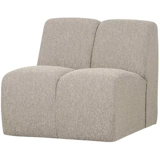 Modulsofa Mojo Bouclé Einzel-Element, modernes Design, beige, individuell kombinierbar