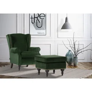 GUTMANN FACTORY Ohrensessel GUTMANN FACTORY Polyester 83 x 102 x 87 cm bunt