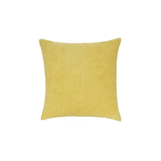 HOME STORY Kissen  Lisa , gelb , 100% Polyester, 250gr. , Maße (cm): B: 40