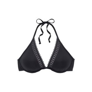 S.OLIVER Bügel-Bikini-Top Damen schwarz Gr.38 Cup C