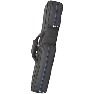 Hellery Billardqueue Tasche, Billardqueue Tasche Portable für 2 Sticks, Pool Queue Tasche, Snooker Sticks Billardtasche Tragetasche mit Schulterriemen für 1/2 Snooker Queue