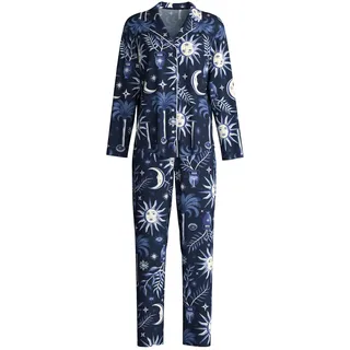 CALIDA Pyjama Winter Dreams marine XSxRegular