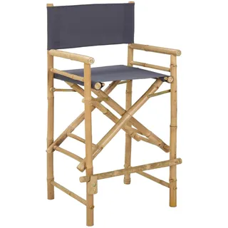 vidaXL Klappstuhl 58 x 48 x 115 cm Natur 2 St.